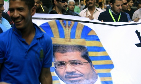 Opposition rally over Morsi decrees